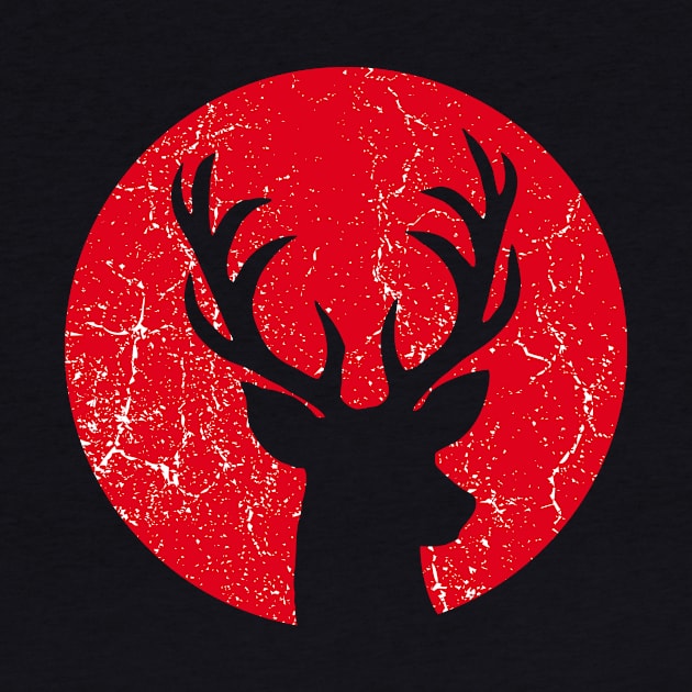 Red deer logo by Dominic Becker